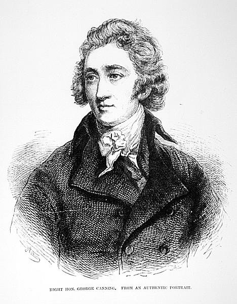 George Canning (1770-1827) portréja alkotó: English School