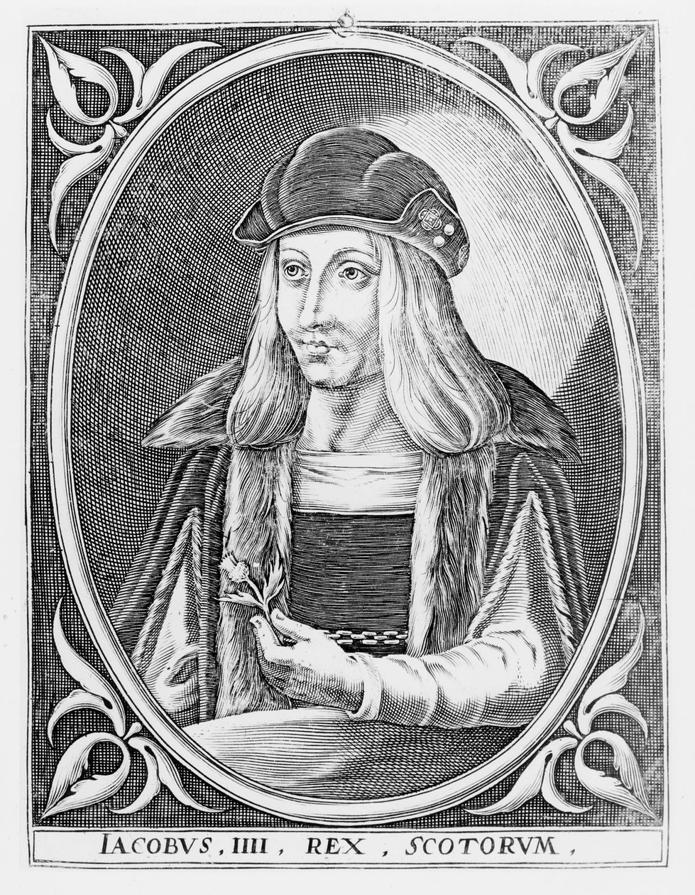 IV. Jakab skót portréja (1473-1513) alkotó: English School