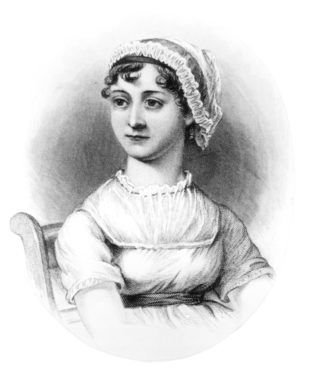 Jane Austen (1775-1817) portréja alkotó: English School