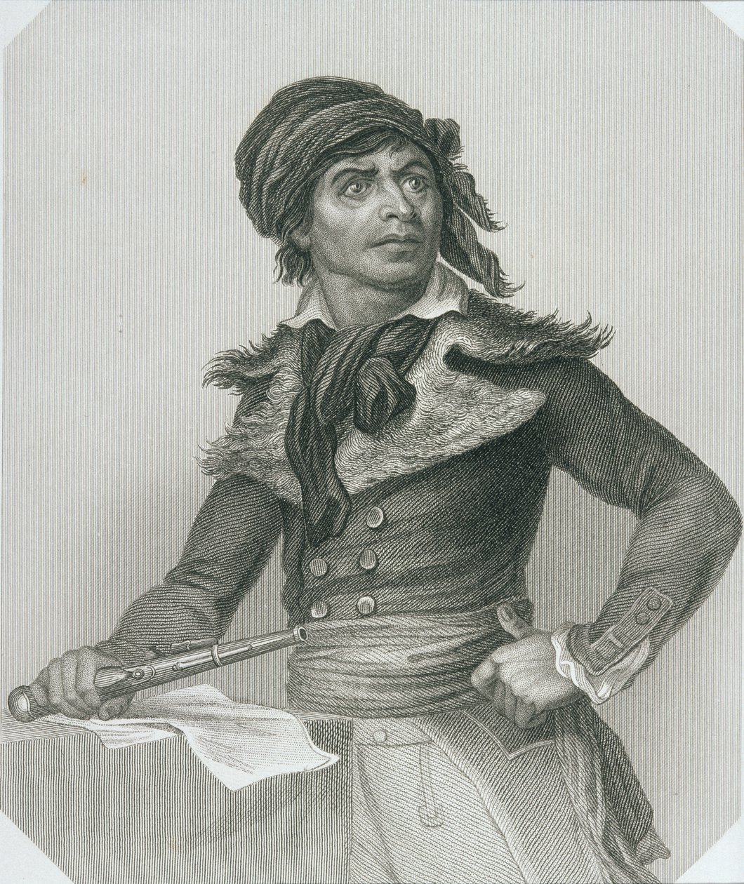 Jean-Paul Marat (1743-93) portréja alkotó: English School
