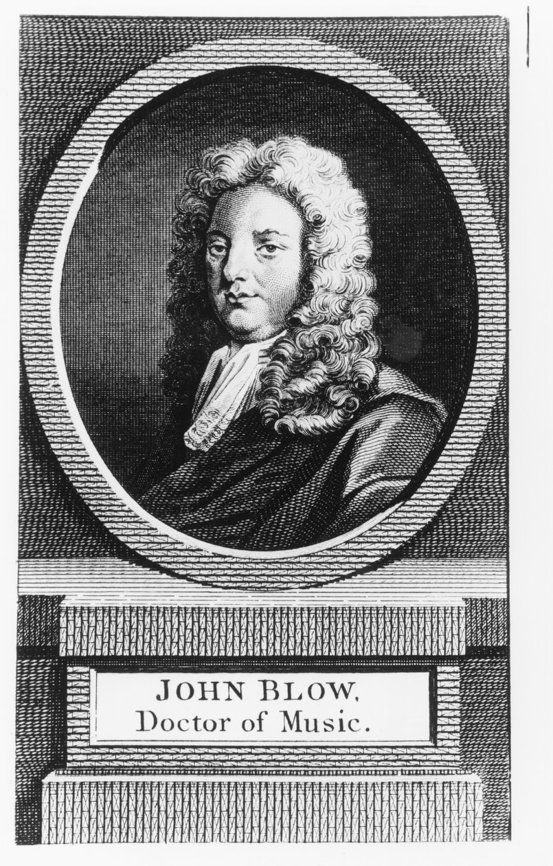 John Blow portréja (1649-1708) alkotó: English School