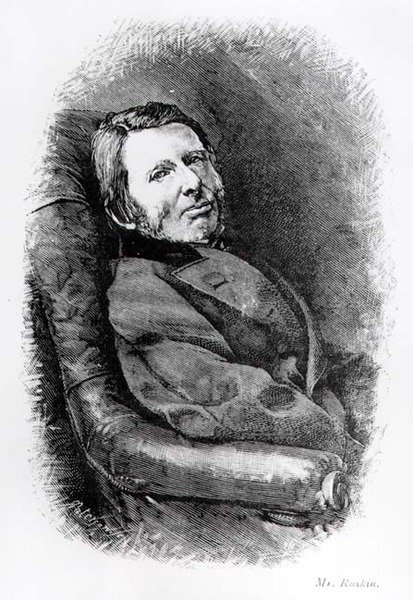 John Ruskin portréja (1819-1900) alkotó: English School