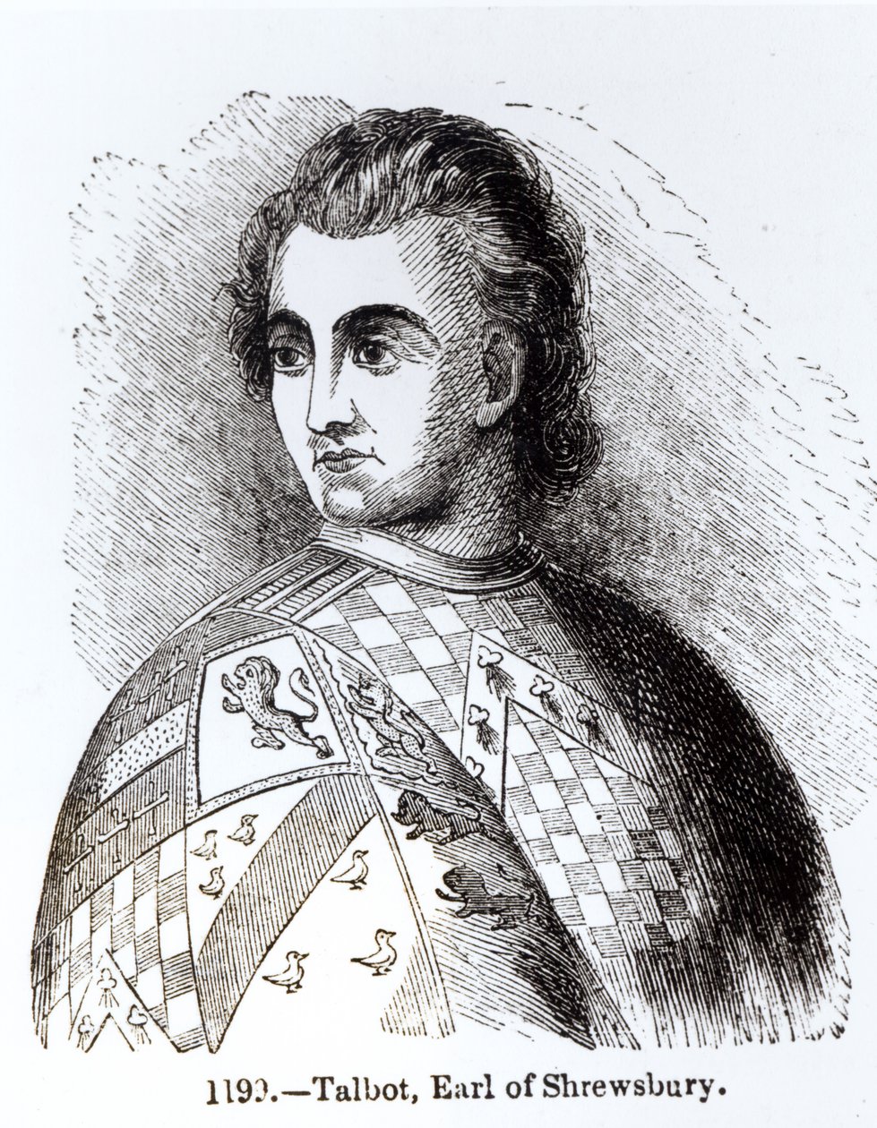 John Talbot, Shrewsbury első grófjának (kb. 1388-1453) portréja alkotó: English School