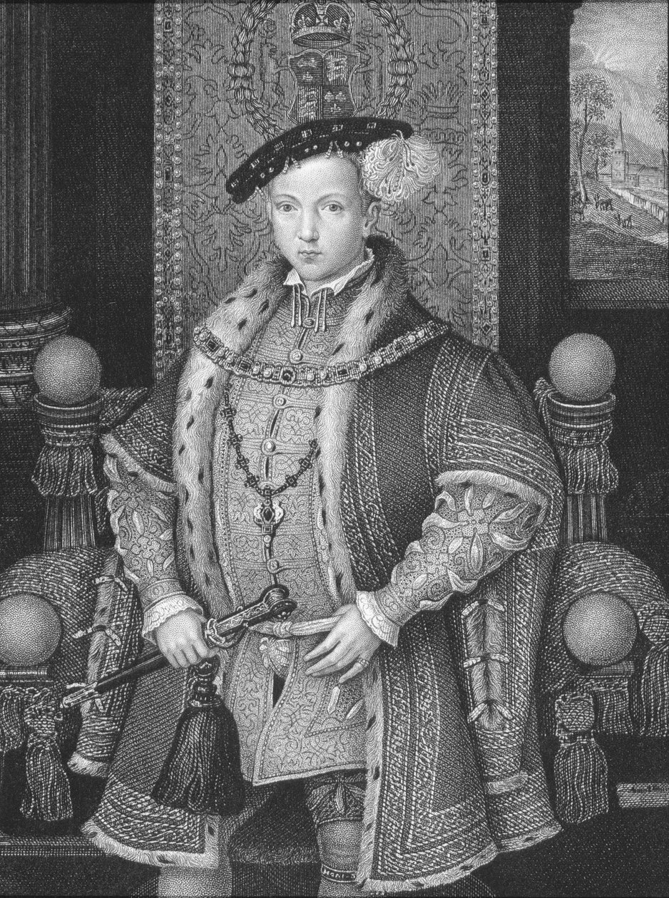 VI. Edward király (1537-53) portréja a „Lodge