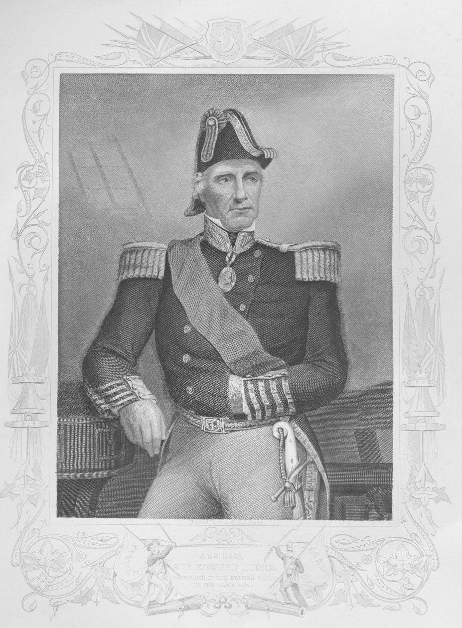 Lord Edmund Lyons portréja alkotó: English School