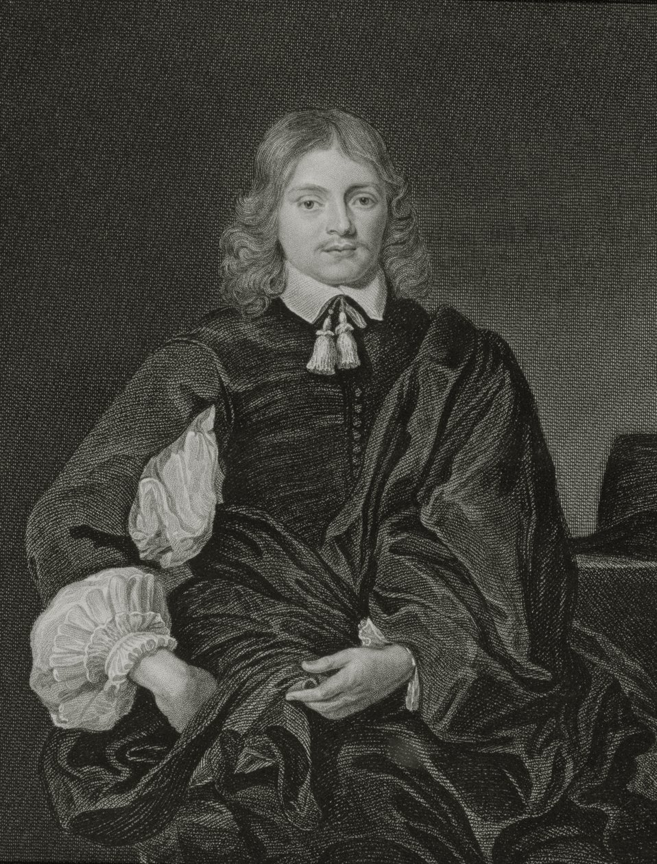 Lucius Carey (kb.1610-43) 2. Falkland vikomt portréja, a „Lodge