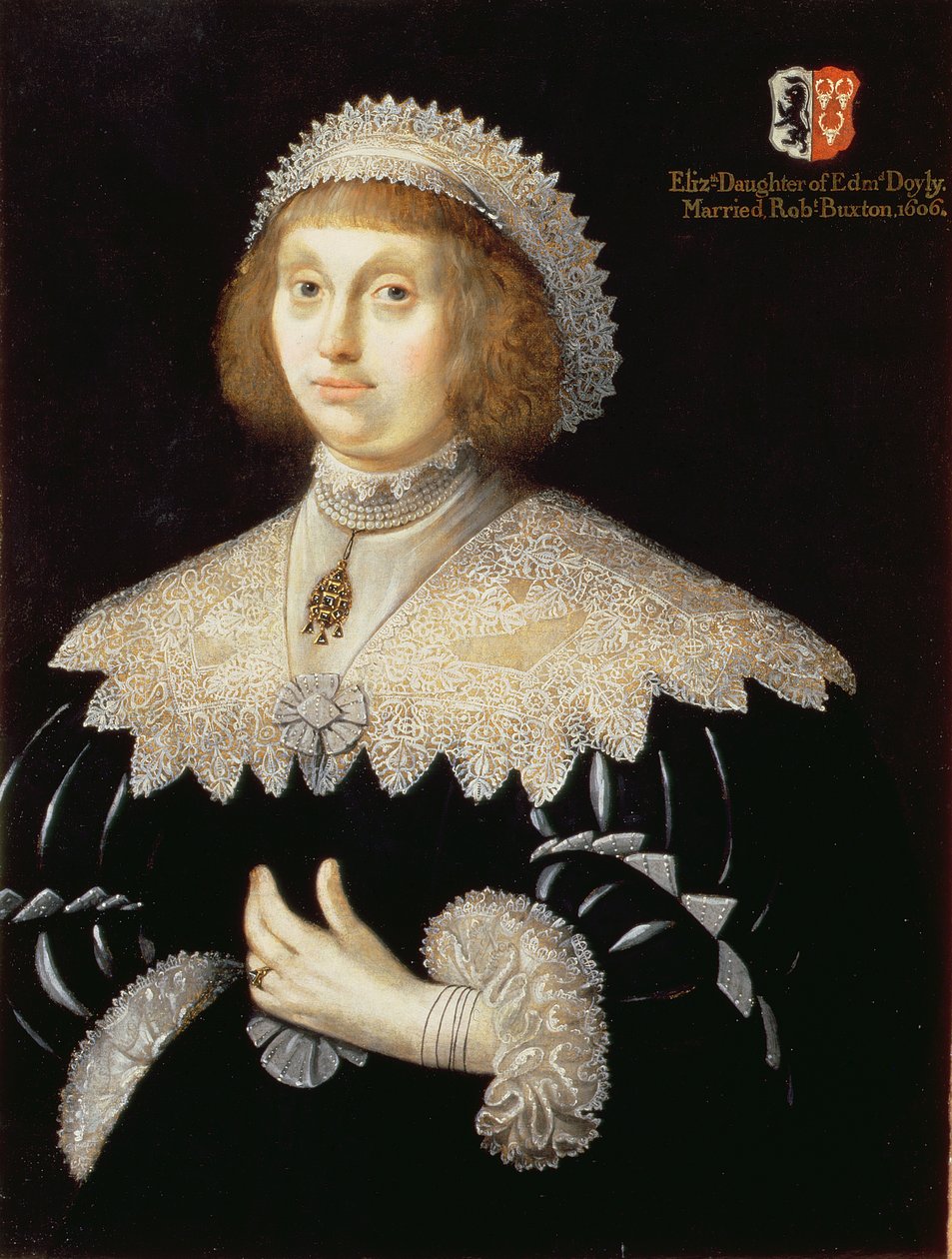 Margaret Conyers portréja (Mrs John Buxton of Tibenham) 1640 körül alkotó: English School
