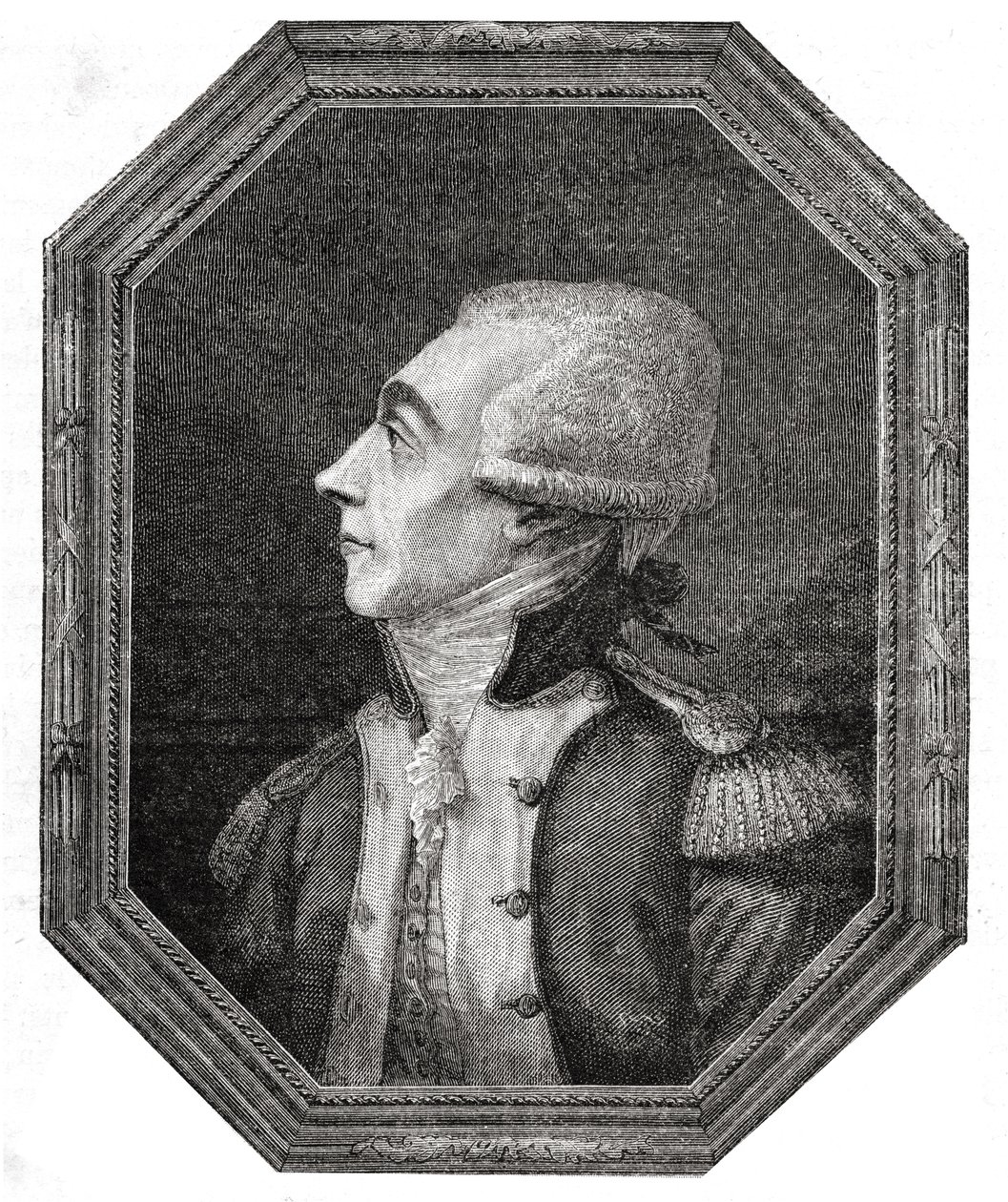 Marie-Joseph-Paul-Yves-Roch-Gilbert du Motier de La Fayette (1757-1834) portréja alkotó: English School