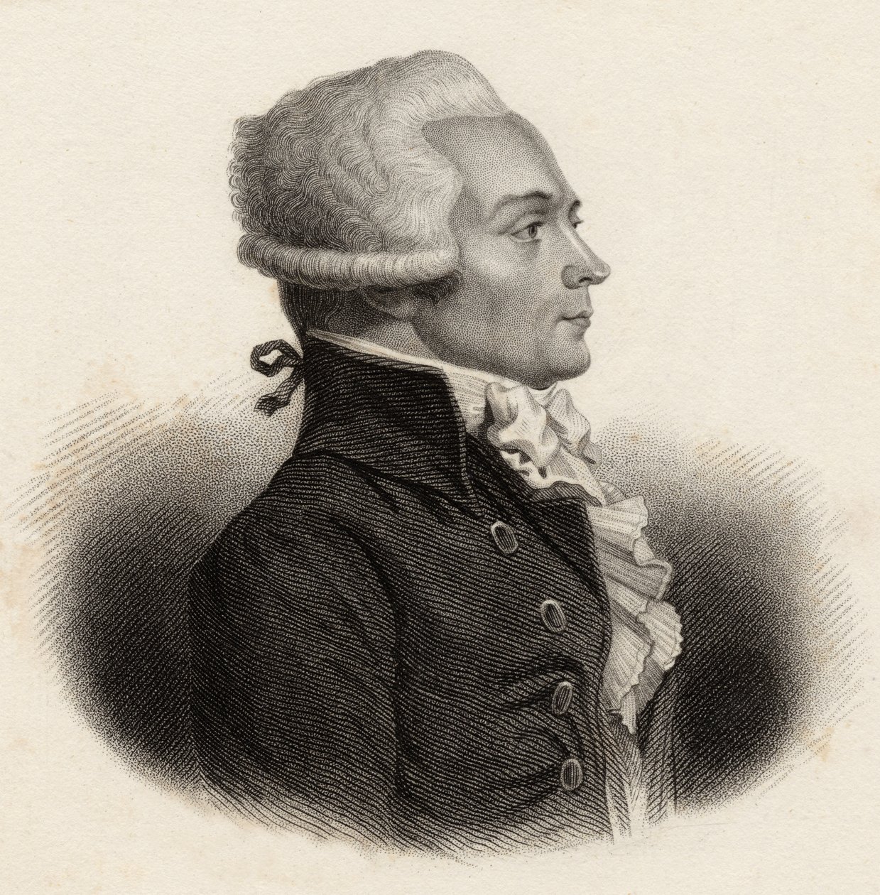 Maximilien de Robespierre portréja (1758-94) alkotó: English School