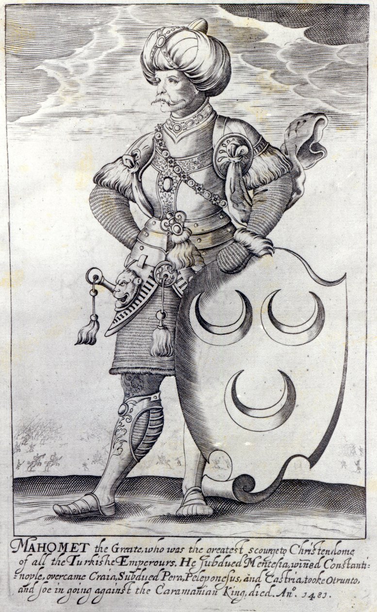 Mehmed portréja II alkotó: English School