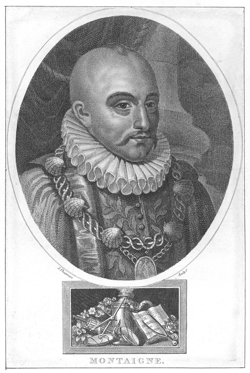 Michel de Montaigne portréja alkotó: English School