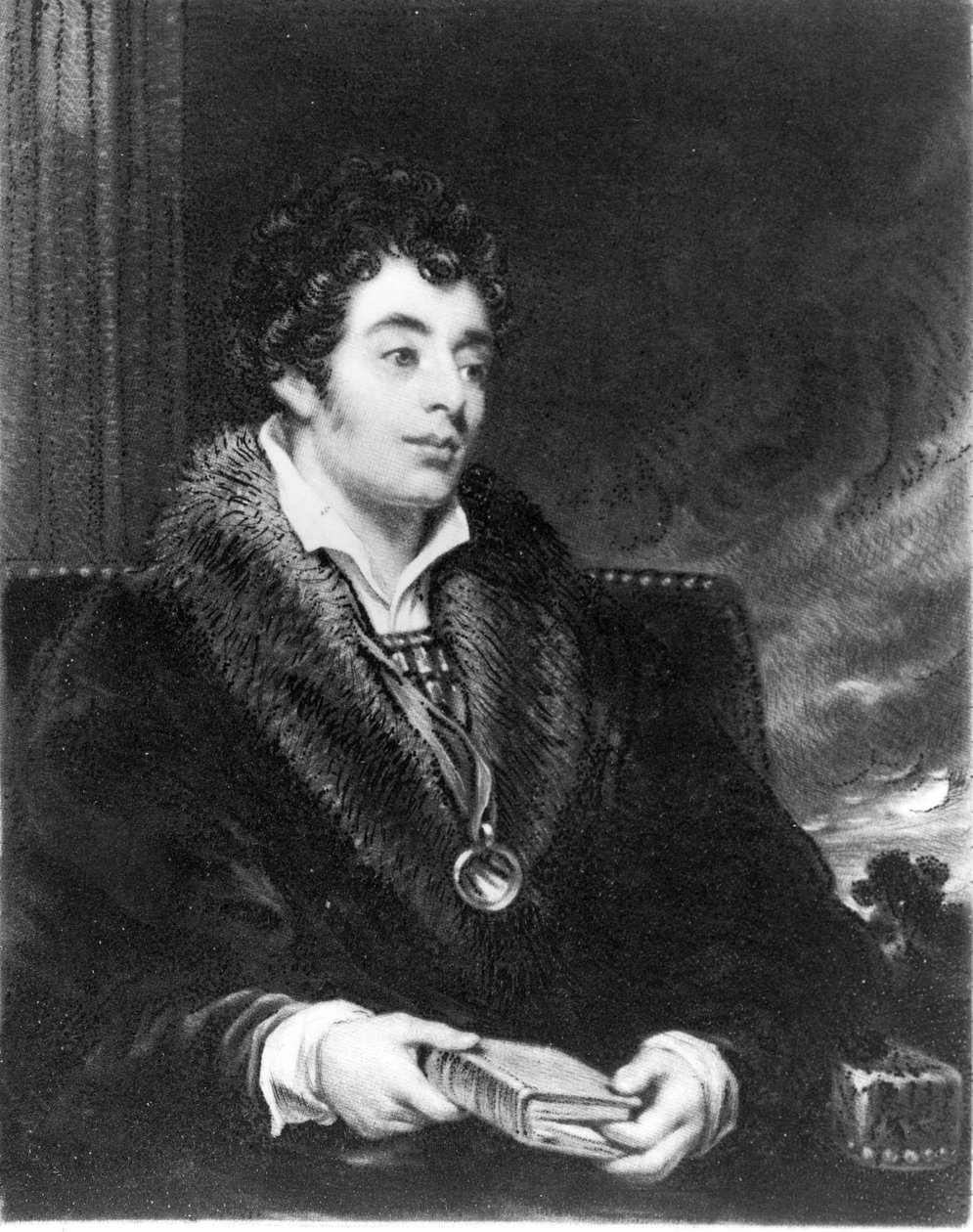 Robert Southey (1774-1843) portréja alkotó: English School