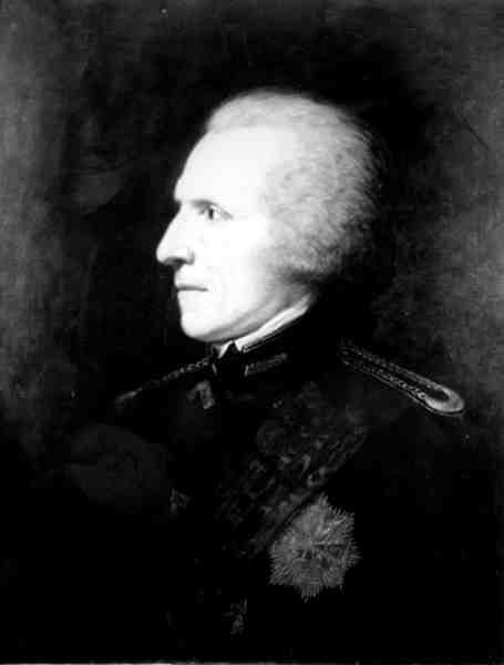 Sir Benjamin Thompson (1753-1814) portréja, 1835 alkotó: English School