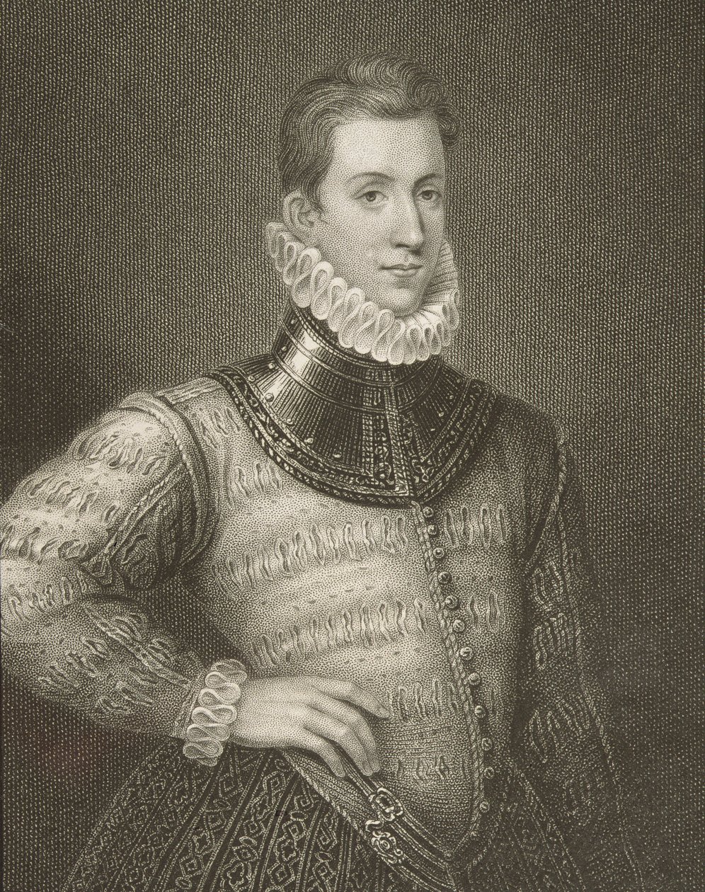 Sir Philip Sidney (1554-1586) portréja a „Lodge