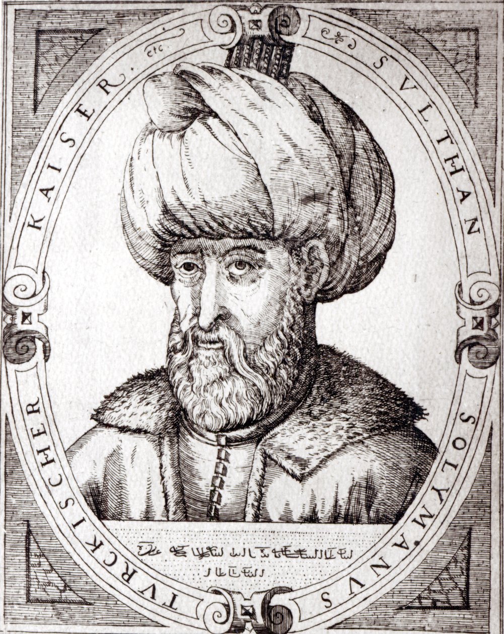 Csodálatos Szulejmán portréja alkotó: English School