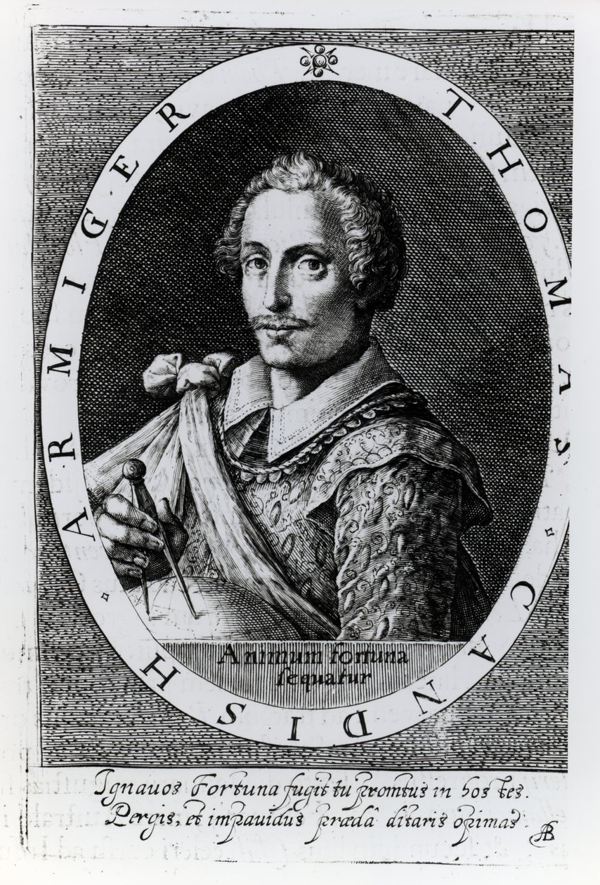 Thomas Cavendish portréja (1560-92) alkotó: English School
