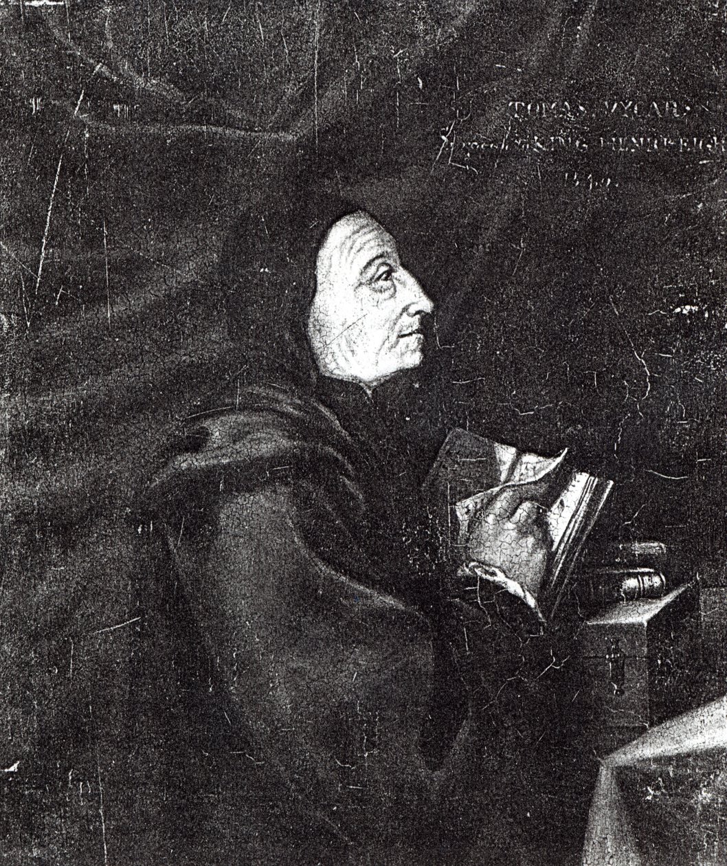 Thomas Vicary portréja (1561) alkotó: English School