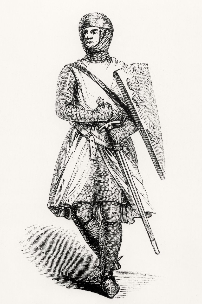 William de Longespee, Salisbury harmadik grófjának portréja († 1226) alkotó: English School