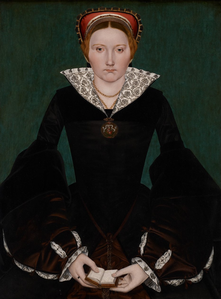 Nemesasszony portréja, 1550 körül alkotó: English School