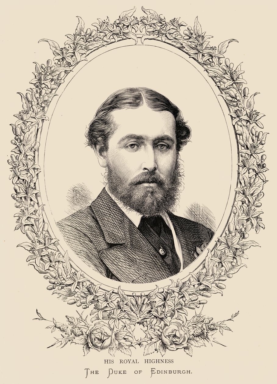 Alfréd herceg (1844-1900) Edinburgh és Szász-Coburg Gotha hercege alkotó: English School