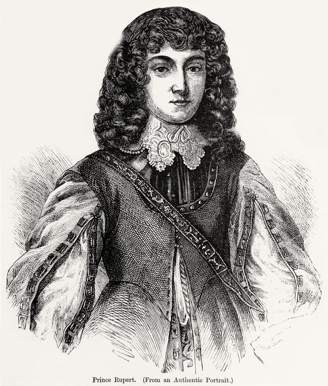 Rupert herceg (1619-82) hiteles portréról alkotó: English School