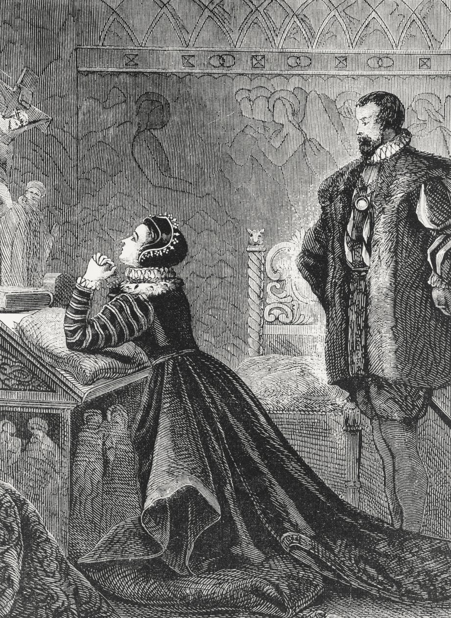Mária királynő magánszónoklatában (1542-87) alkotó: English School