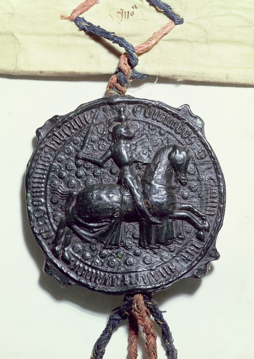 IV. Edward király pecsétje (1442-83) alkotó: English School