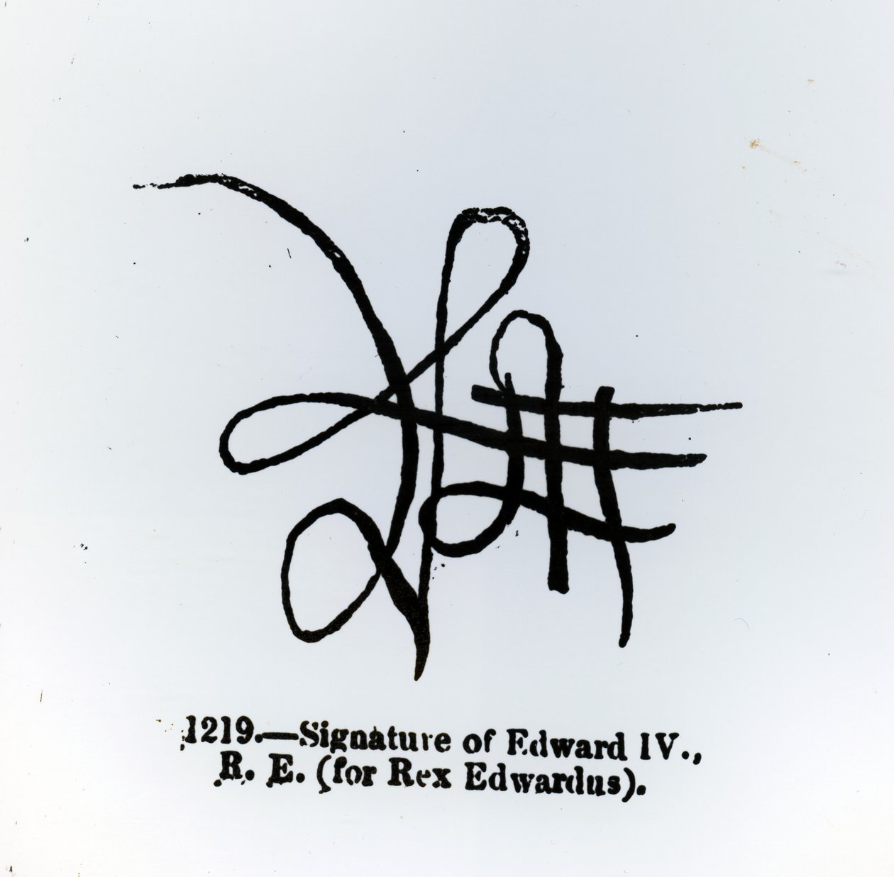 IV. Edward (1442-83) aláírása alkotó: English School