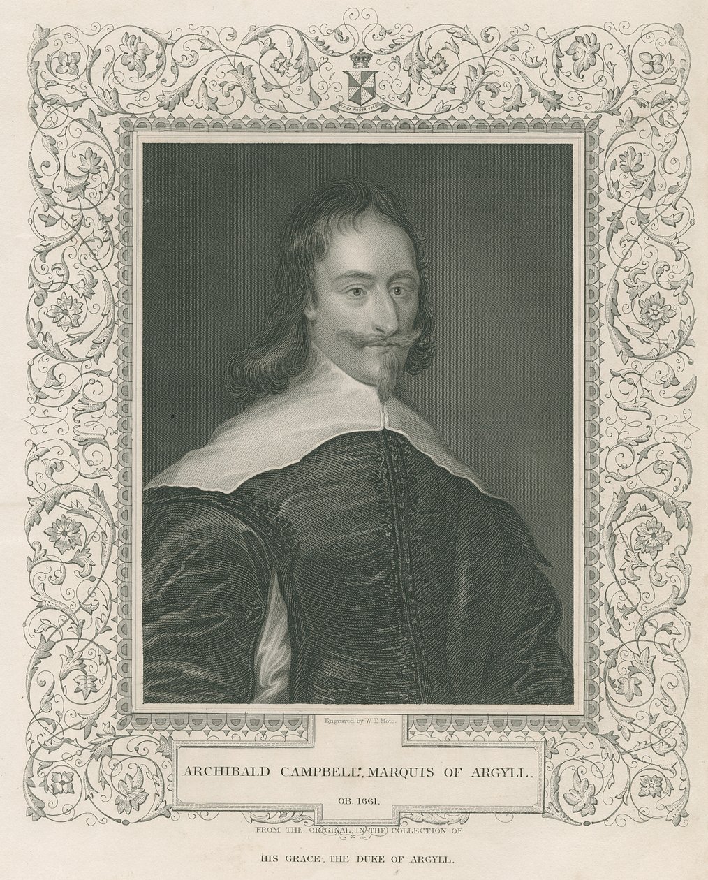 Sir Archibald Campbell, Argyll 1. márquess és 8. grófja, a „Lodge