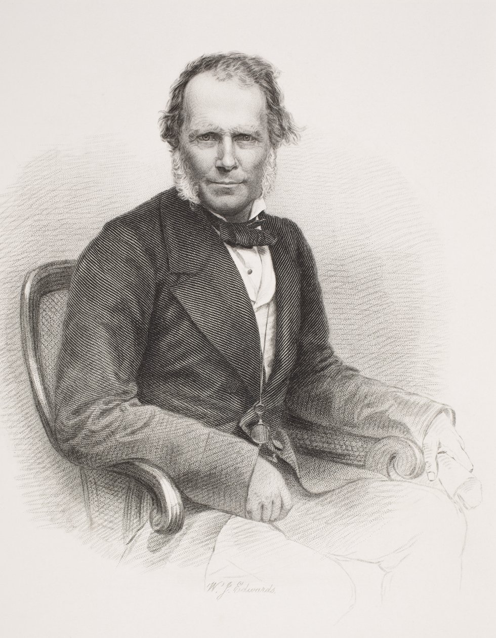 Sir James Brooke, a "Gallery of Historical Portraits"-ból, megjelent 1880 körül alkotó: English School