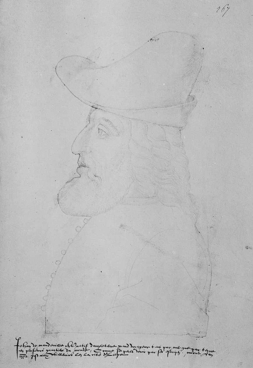 Sir John Mandeville alkotó: English School
