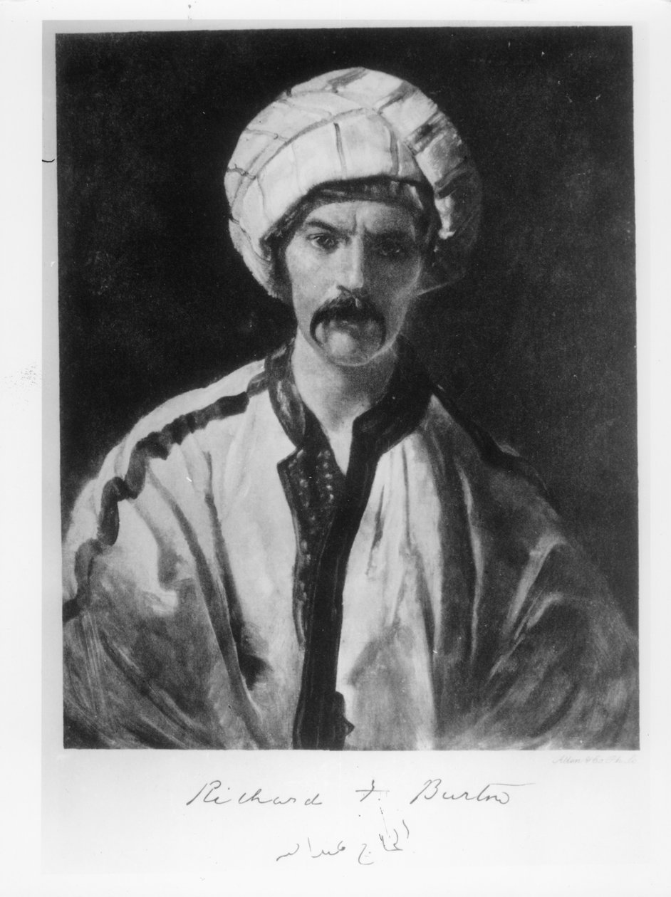 Sir Richard Burton (1821-90) alkotó: English School
