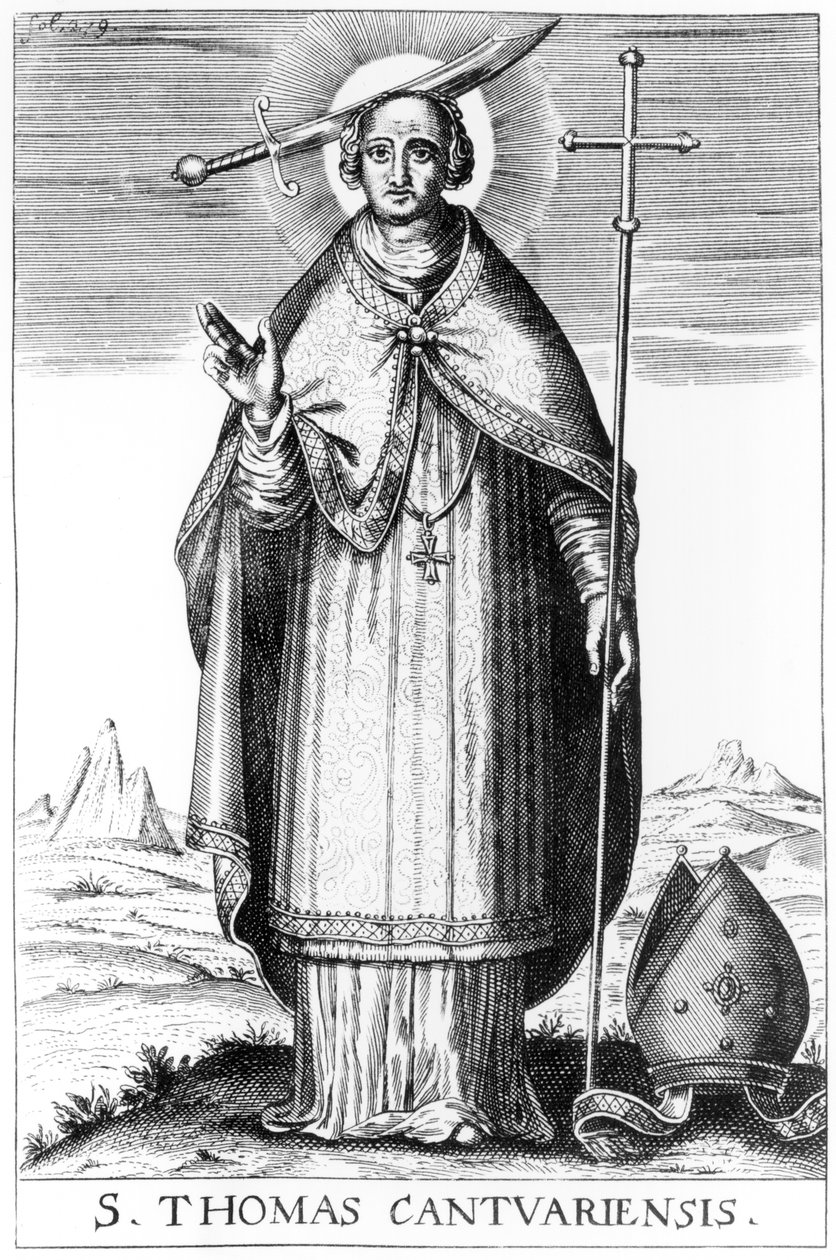 Becket Szent Tamás alkotó: English School