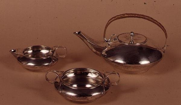 A Haseler and Co. for Liberty & Co. teázása, Birmingham, 1904 (ezüst) alkotó: English School