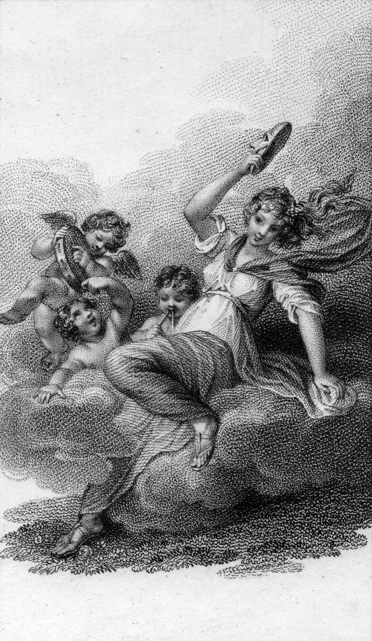 Thália, A vígjáték és az idilli költészet múzsája, 1805 alkotó: English School