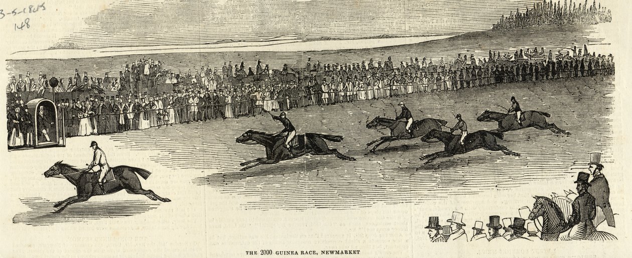 A 2000 guineai verseny, Newmarket, a 