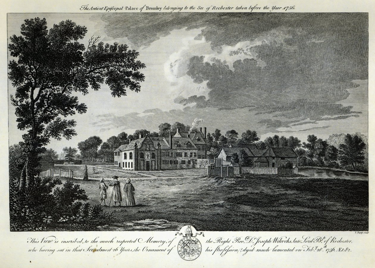 Bromley ókori püspöki palotája alkotó: English School