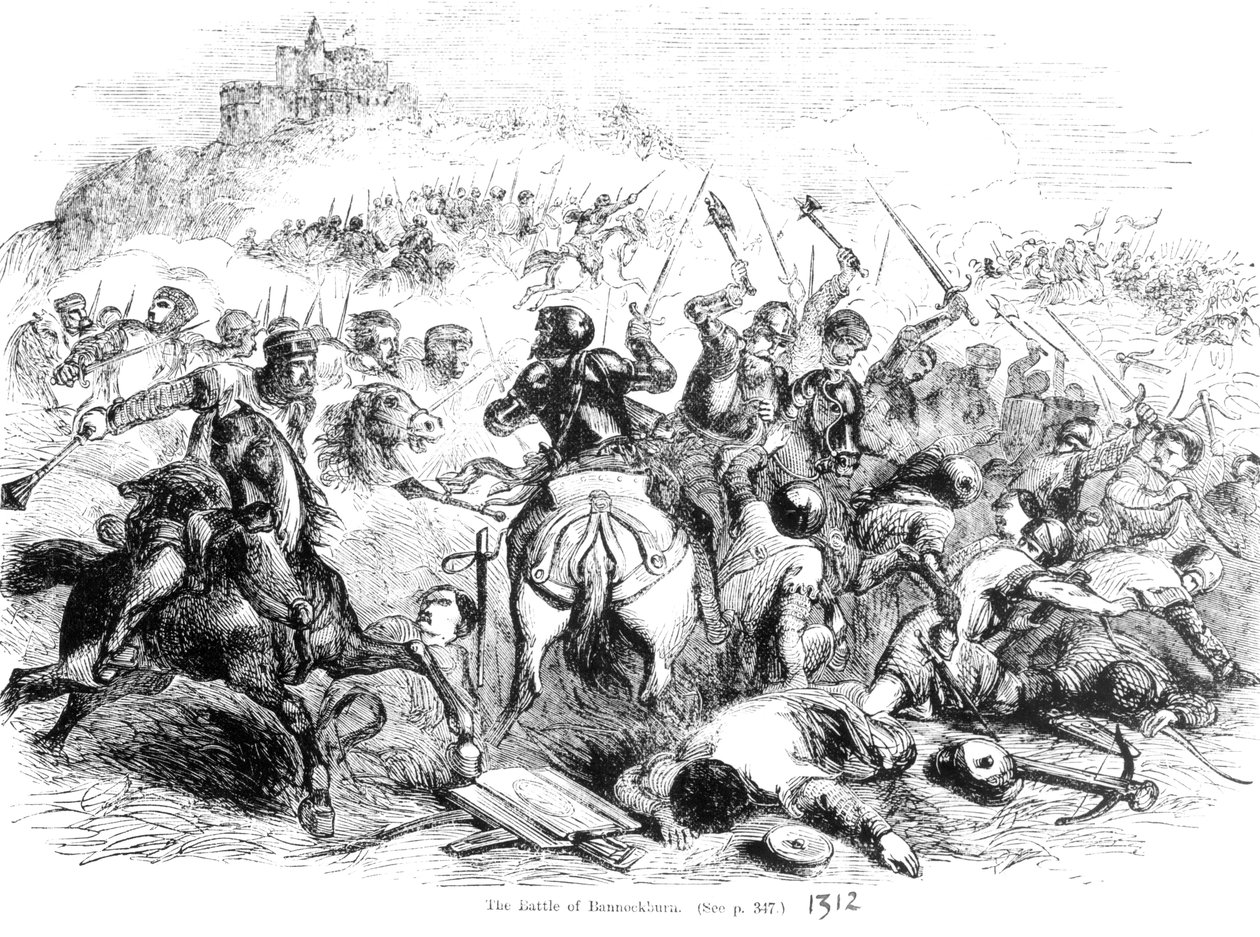 A Bannockburn-i csata 1314-ben alkotó: English School