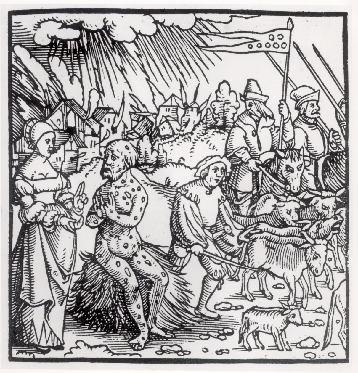 A fekete halál, 1348 alkotó: English School