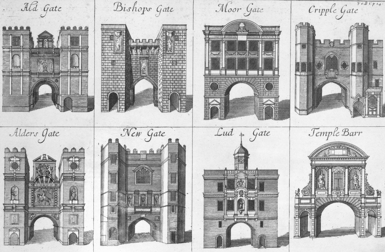 London City nyolc kapuja alkotó: English School