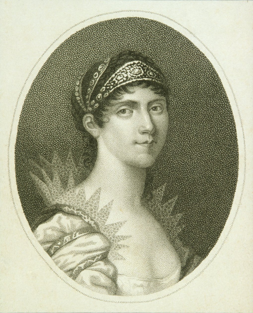 Josephine császárné (1763-1814) a „The Gallery of Portraits”-ből, 1833-ban alkotó: English School