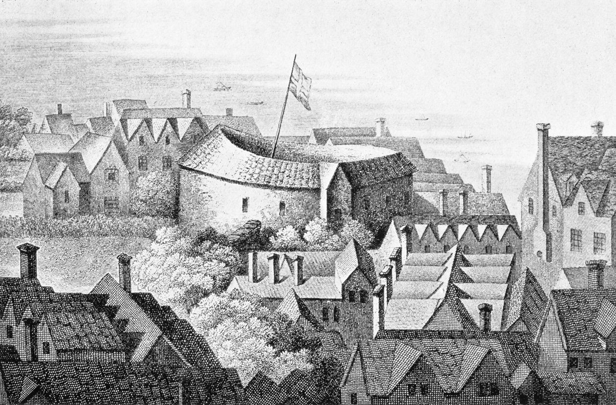 Az Első Globe Színház vagy Rose Theatre alkotó: English School