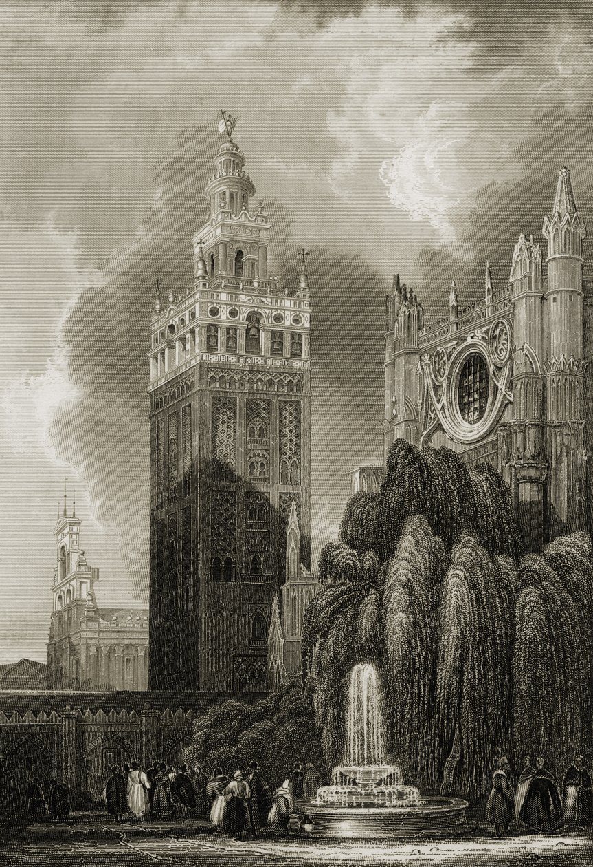 A Giralda-torony, Sevilla, Spanyolország alkotó: English School