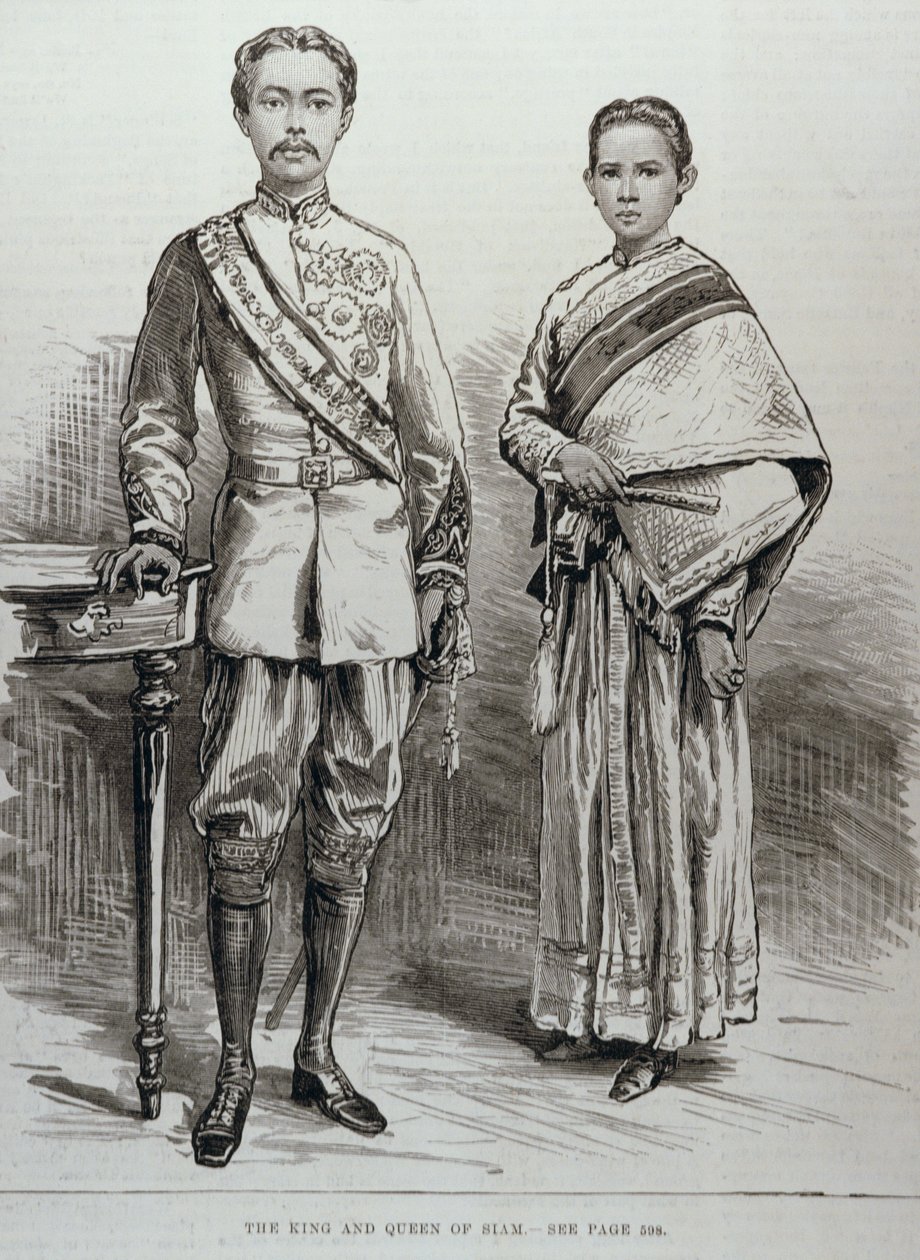 Sziám királya és királynője, a 