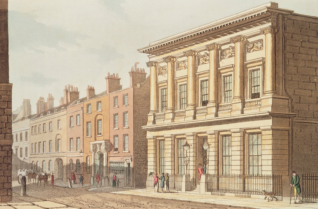 A London Commercial Sale Rooms, az "R.Ackermann