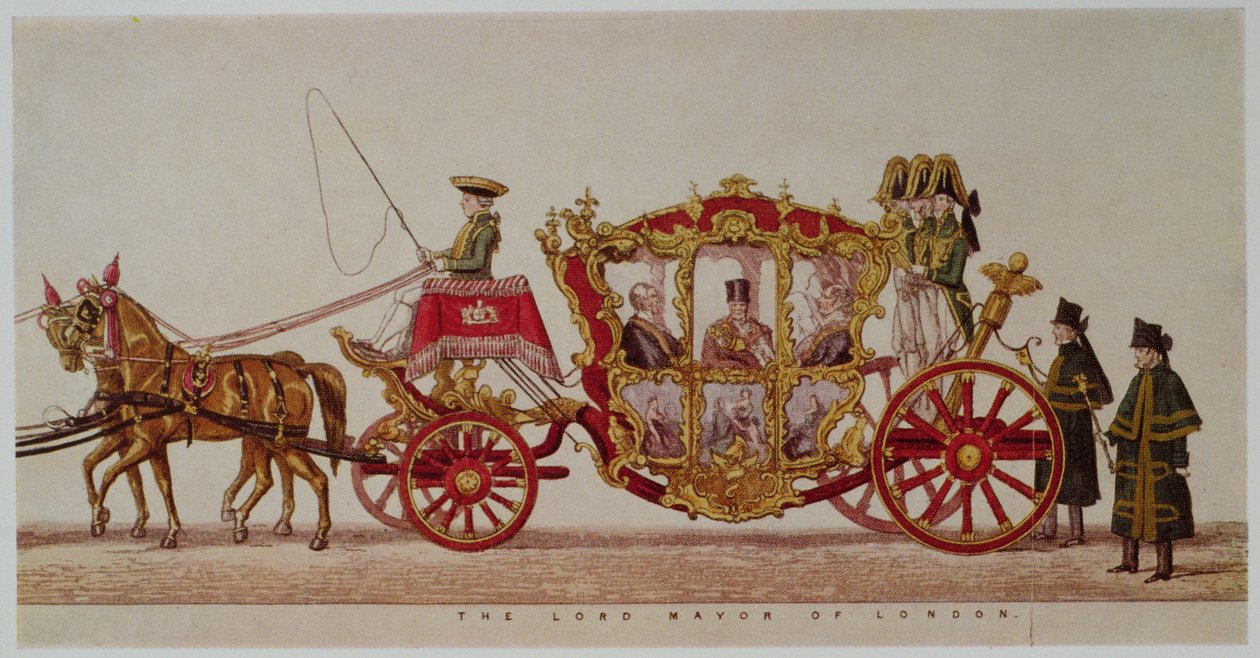 London főpolgármestere, 1853 alkotó: English School