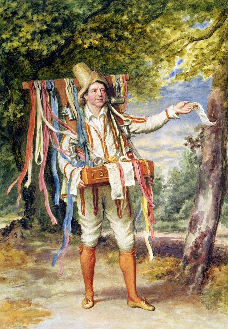 A szalagárus, 1874 alkotó: English School