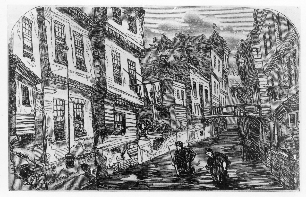 A folyami flotta, 1880-as évek alkotó: English School