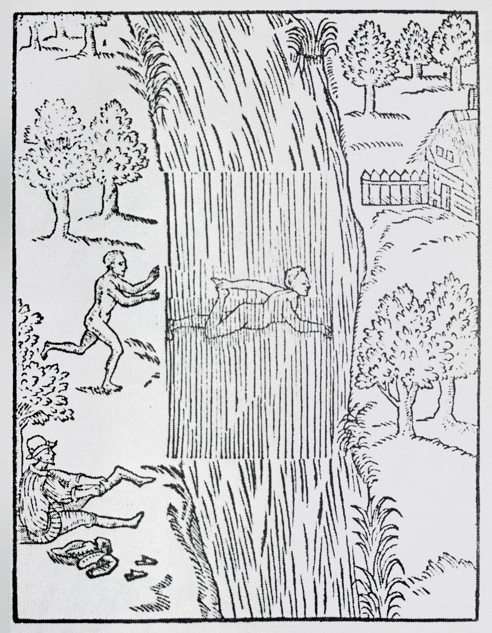 Az úszás művészete, 1587 alkotó: English School
