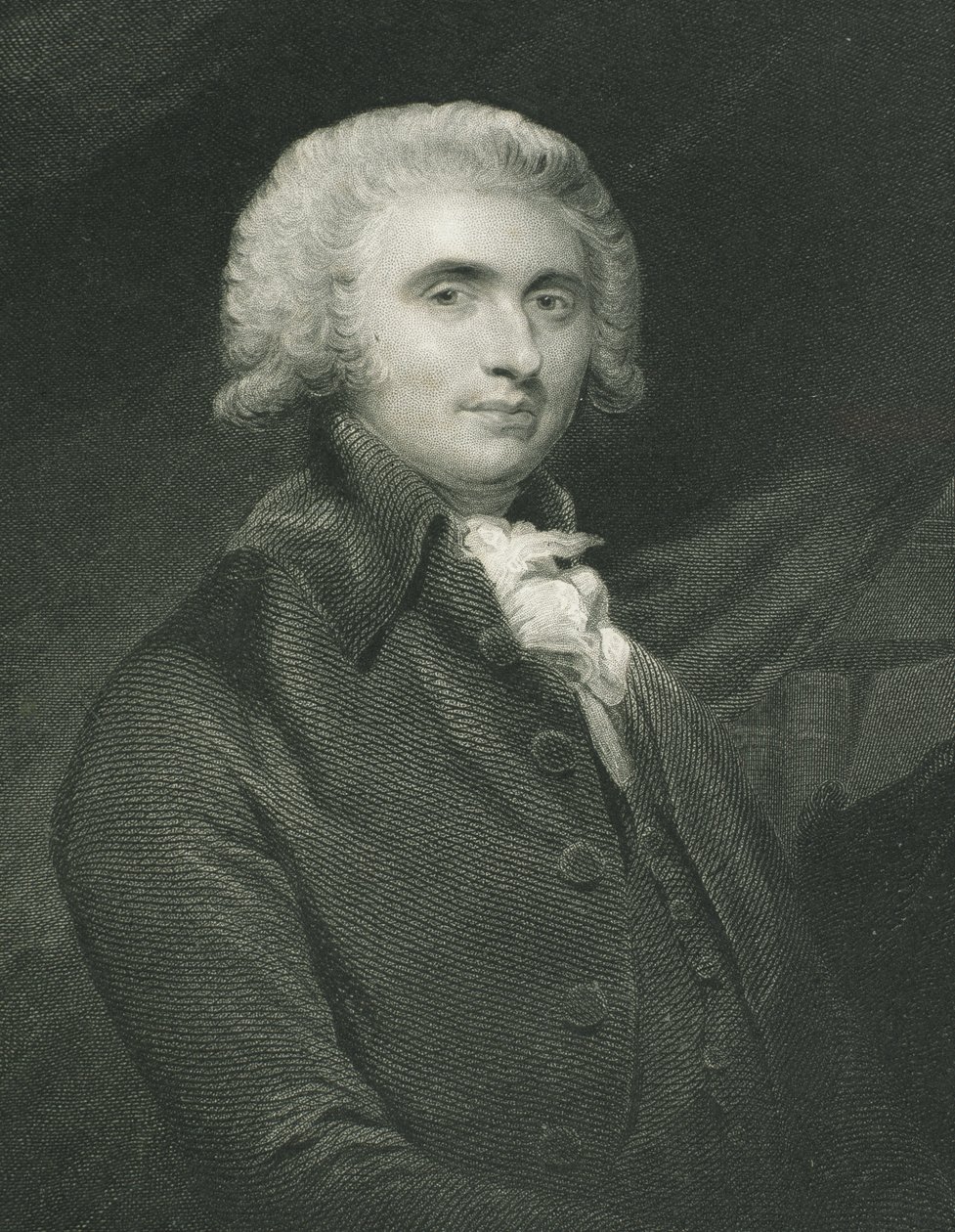 Thomas Erskine (1750-1823) Restormel 1. bárója, az 1833-ban megjelent „Arcképgalériából” alkotó: English School